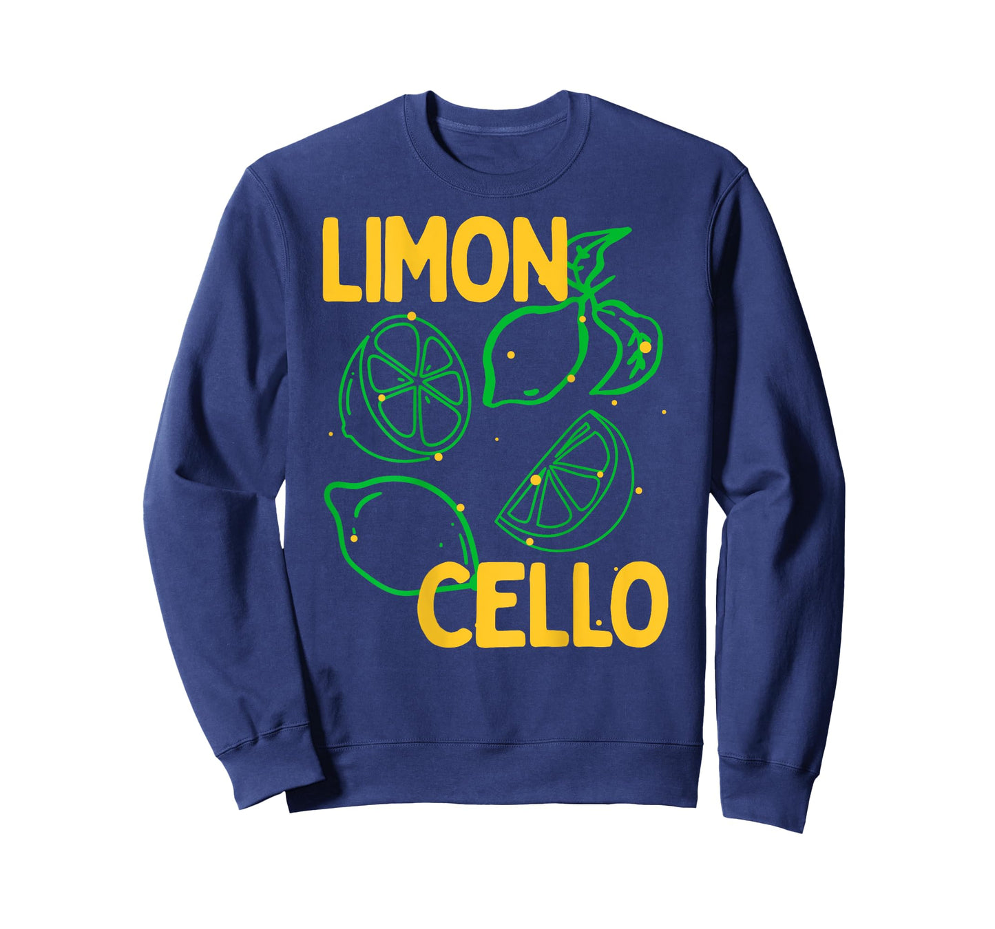 Limoncello Lemon Lemon Italy Summer Social Club Back Print T-Shirt