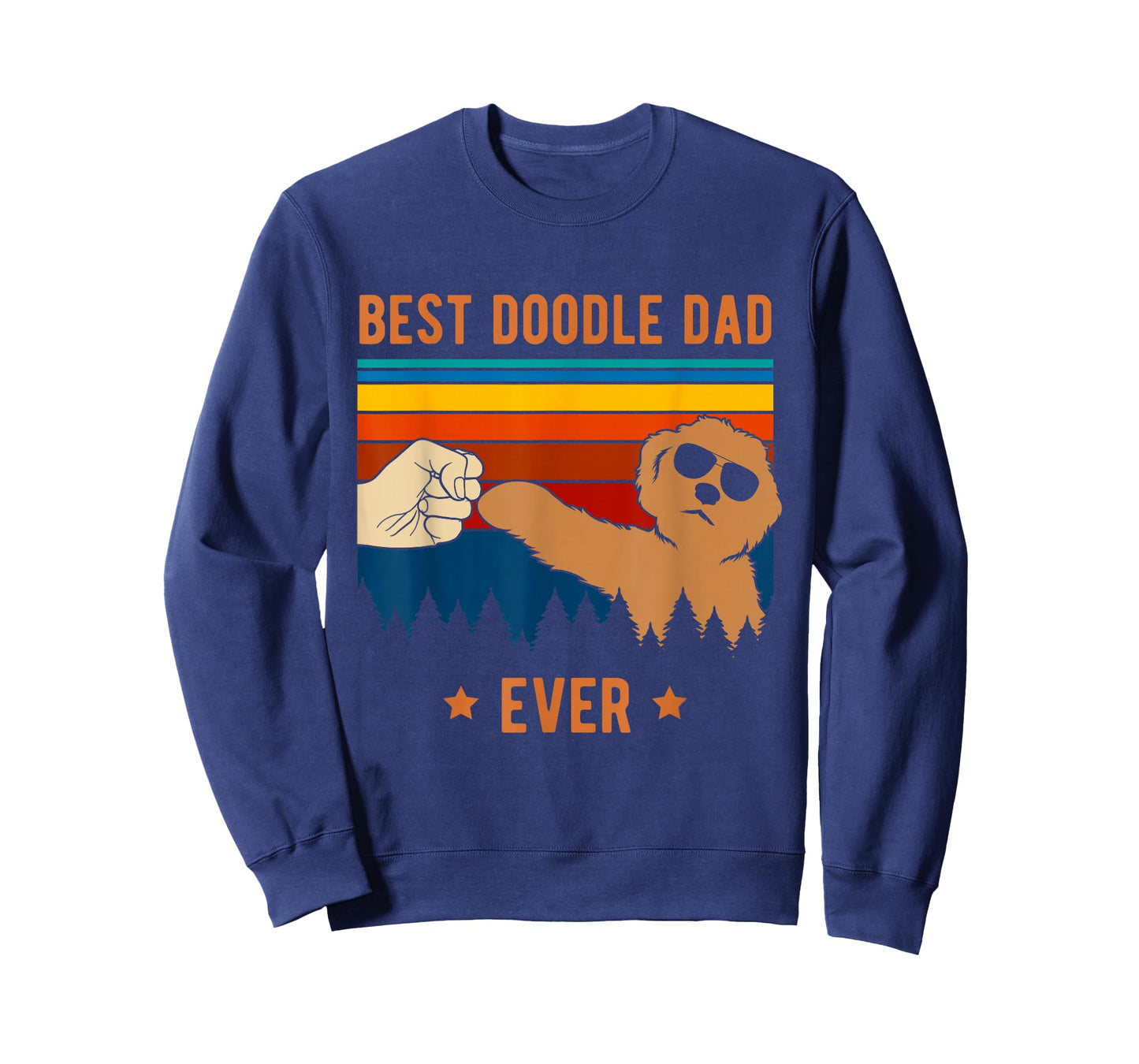Best Doodle Dad Ever - Funny Dog Goldendoodle Labradoodle T-Shirt Small