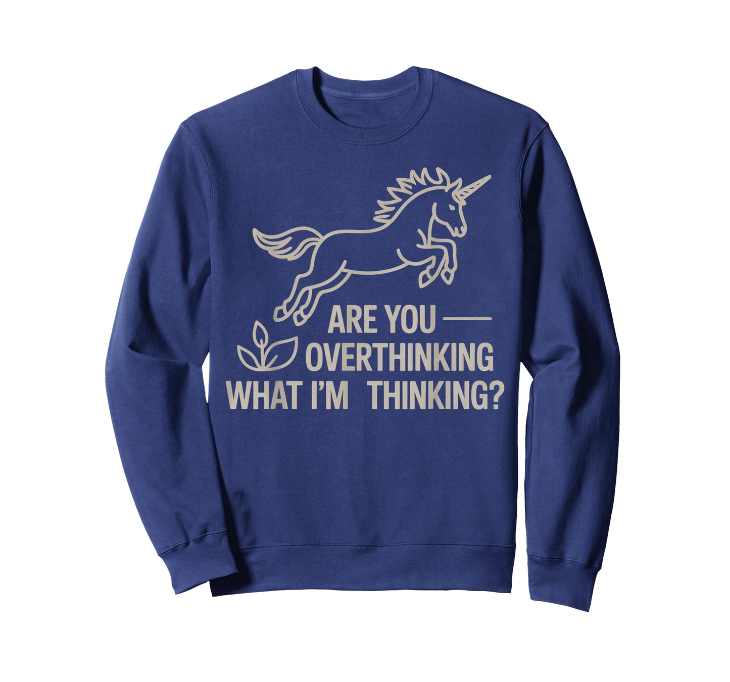 Horse are You Overthinking What I'm Overthinking Unicorn T-Shirt