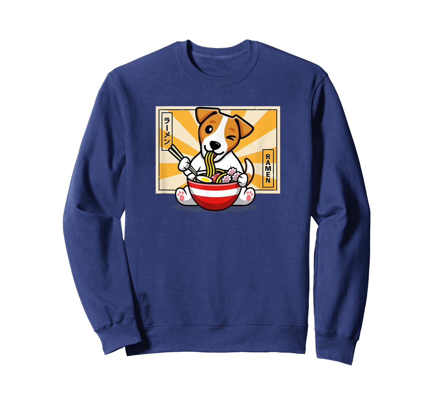 Mens Womens Kids Kawaii Ramen Jack Russell Terrier Lover T-Shirt