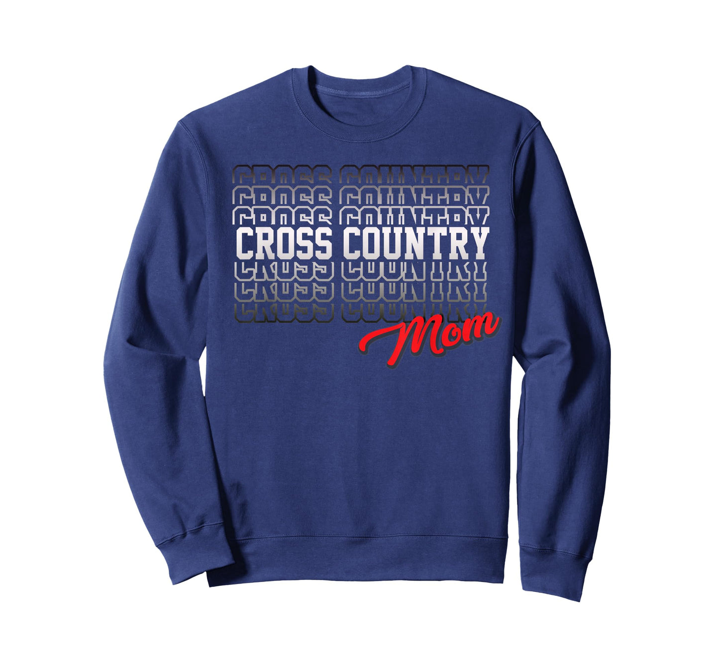 Cross Country Mom High School Running Team Mother T-Shirt