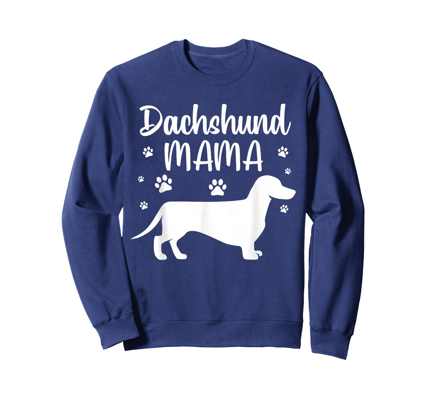 Funny Dachshund Mama Design For Women Girls Doxie Dog Lovers T-Shirt