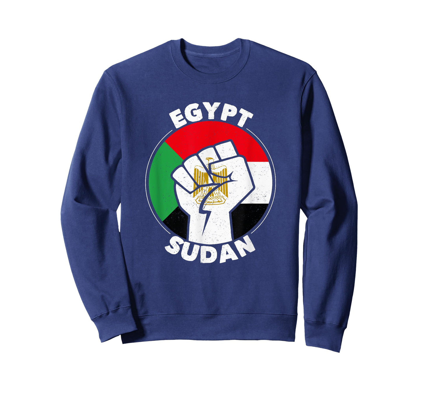 Egypt Sudan Proud Egyptian & Sudanese Countries Flag T-Shirt
