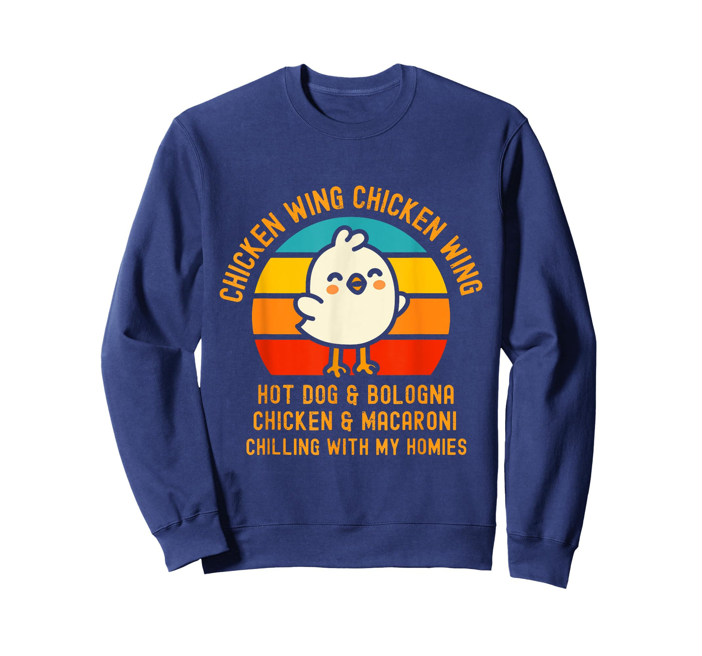 Chicken Wing Chicken Wing Hot Dog and Bologna Funny Toddler T-Shirt