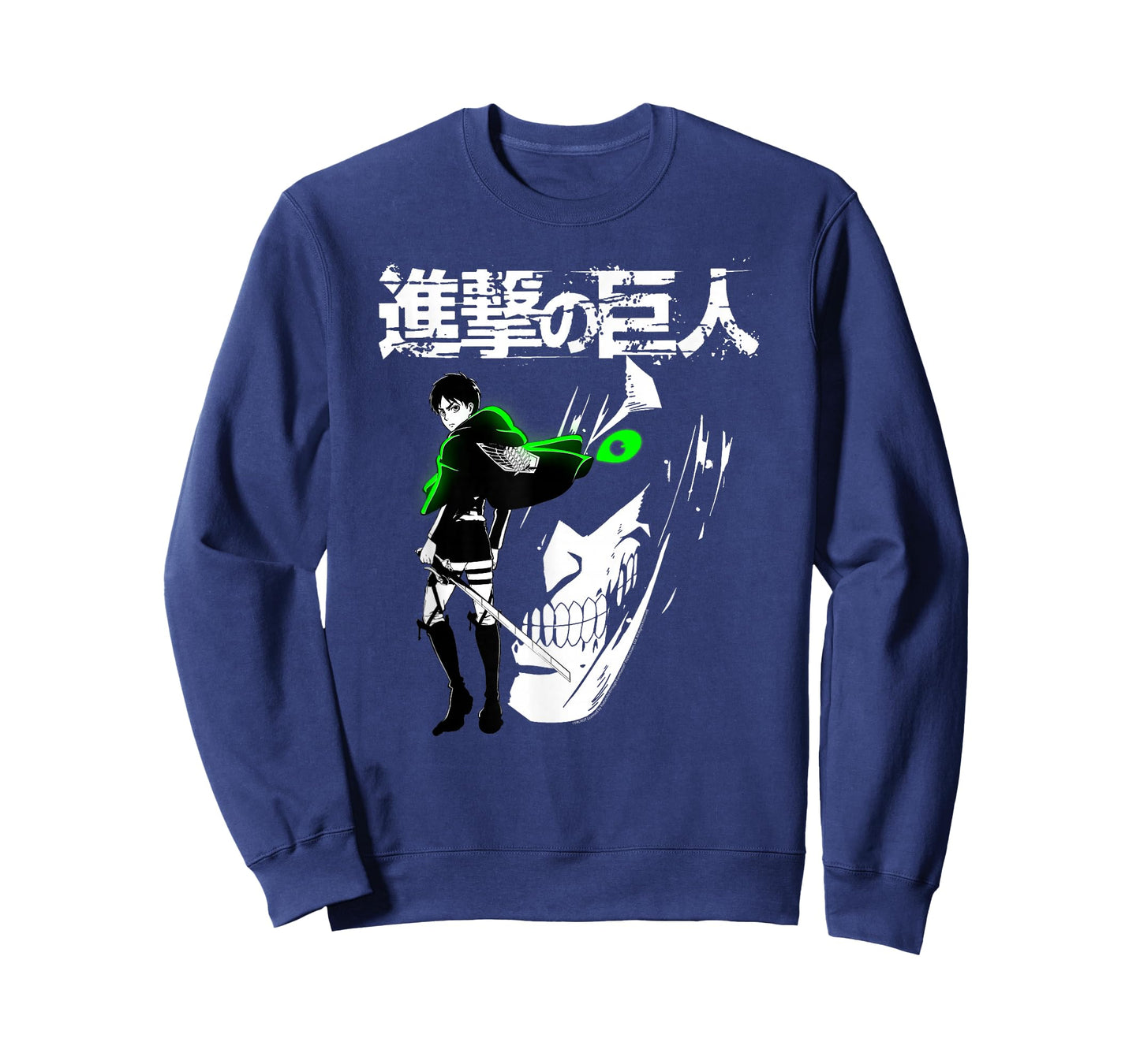 Attack on Titan Eren Jaeger Glow Anime T-Shirt