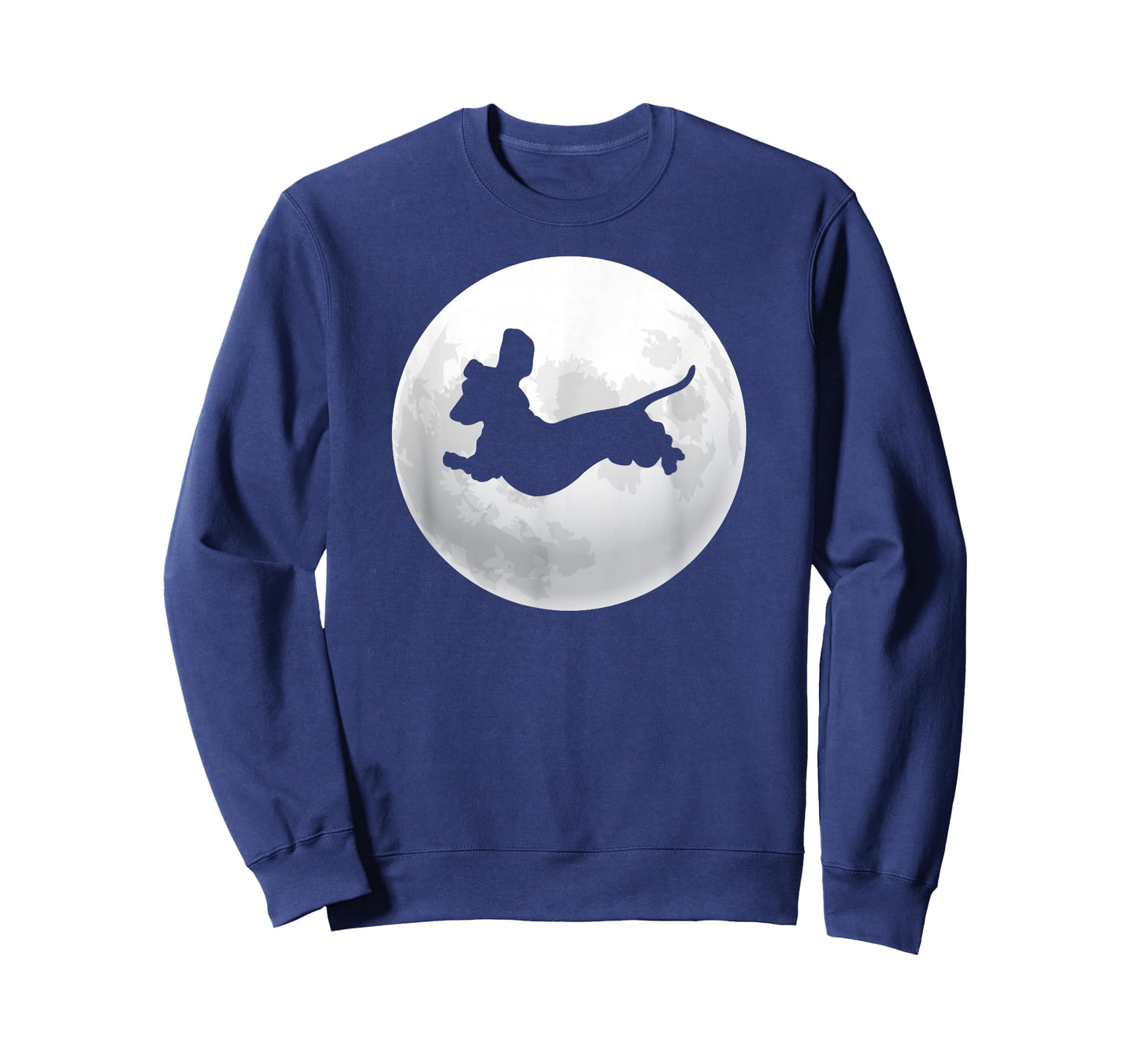 Dachshund Dachshund Silhouette Dog Retro Moon T-Shirt