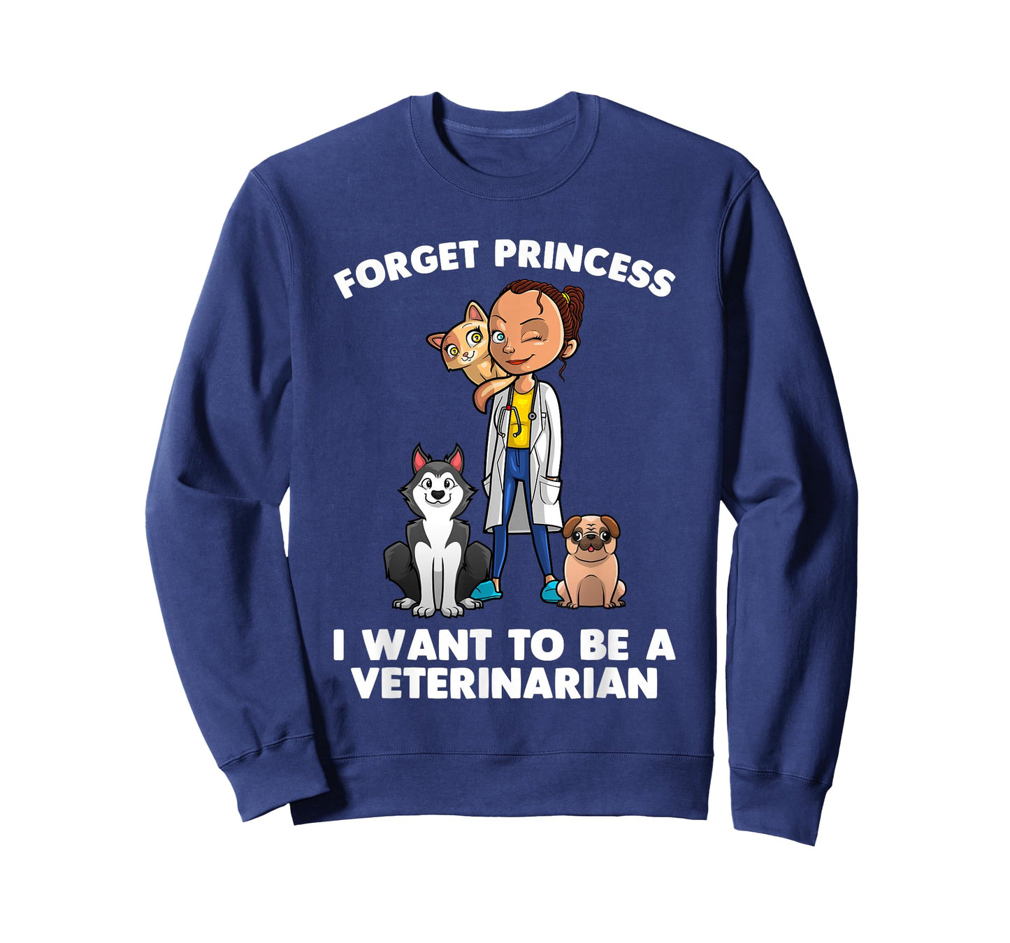 Future Veterinarian Women Girls Doctor to Be Vet Assistant T-Shirt