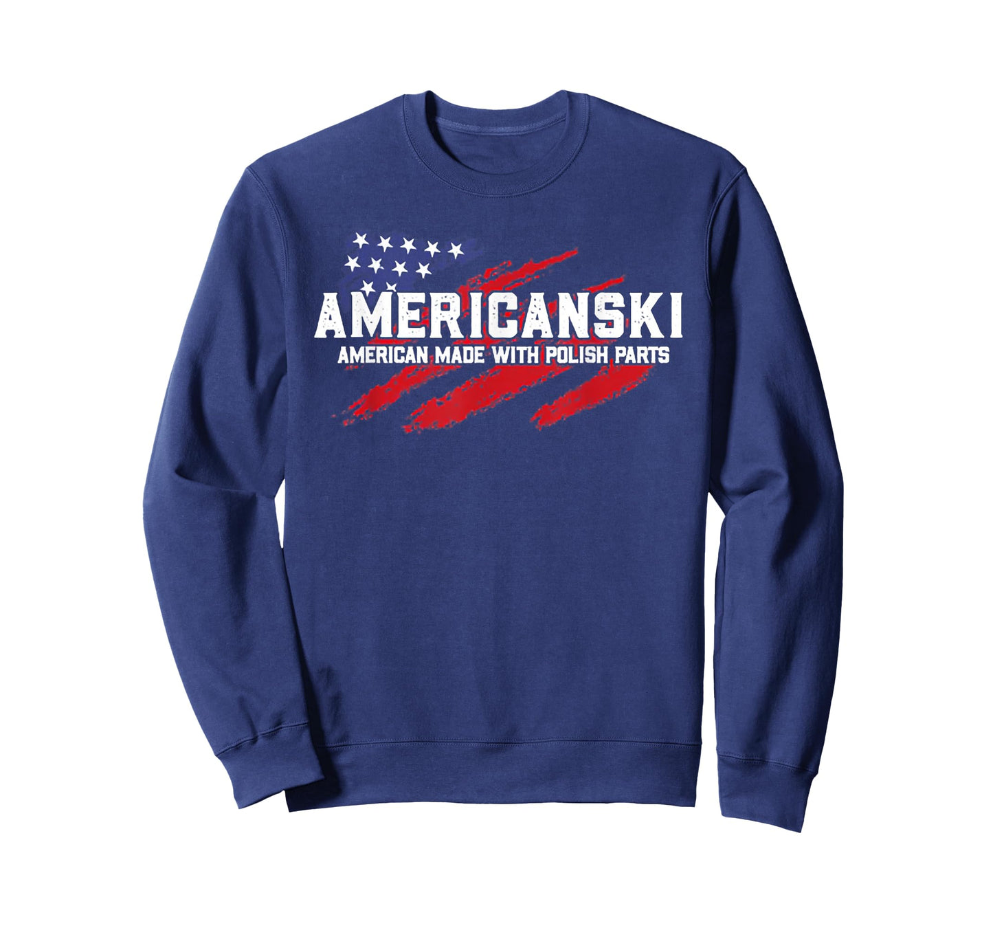 Americanski American Made With Polish Parts T-Shirt