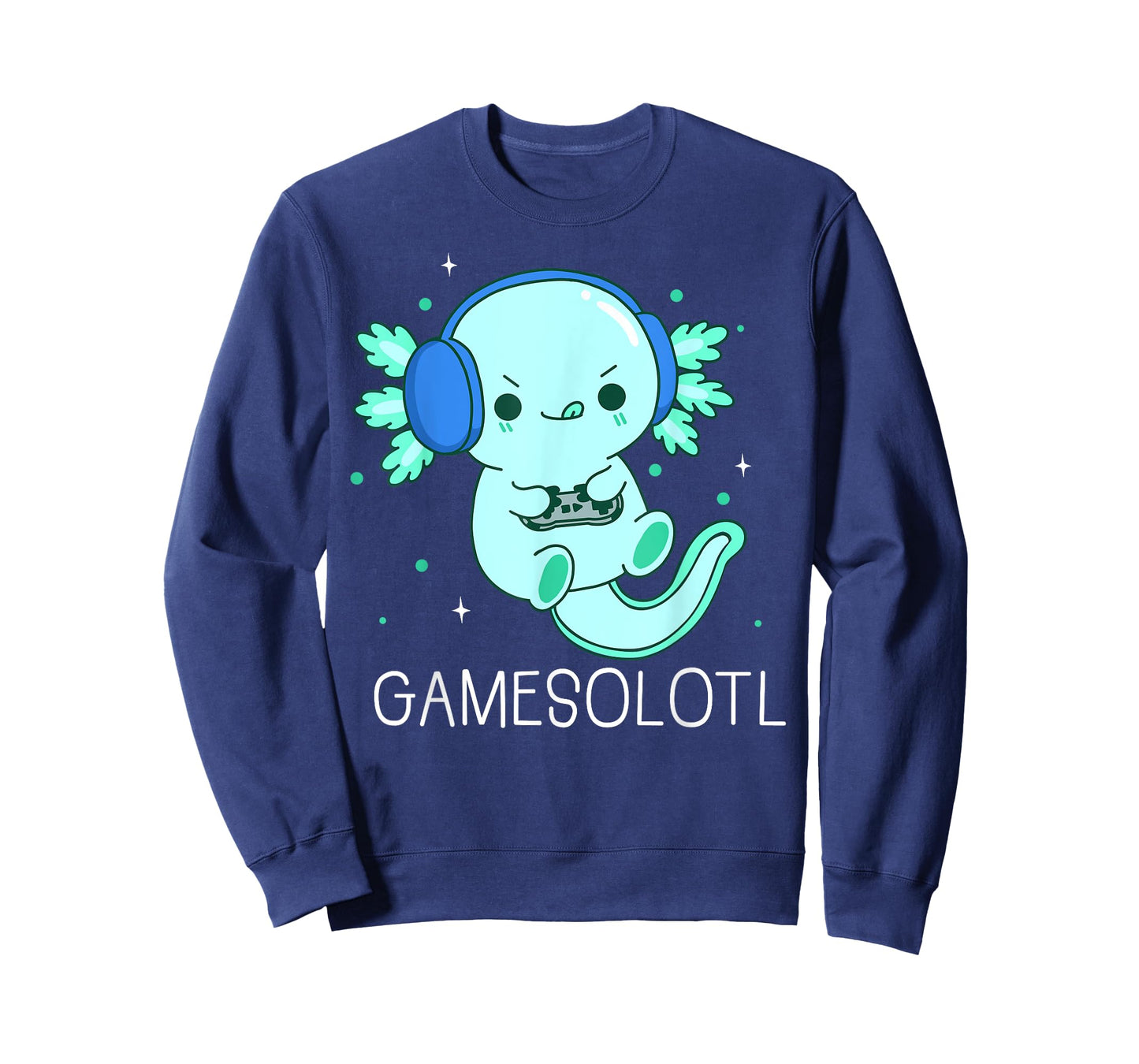 Kawaii Gamesolotl Axolotl Gamer Anime Gifts Boys Girls T-Shirt