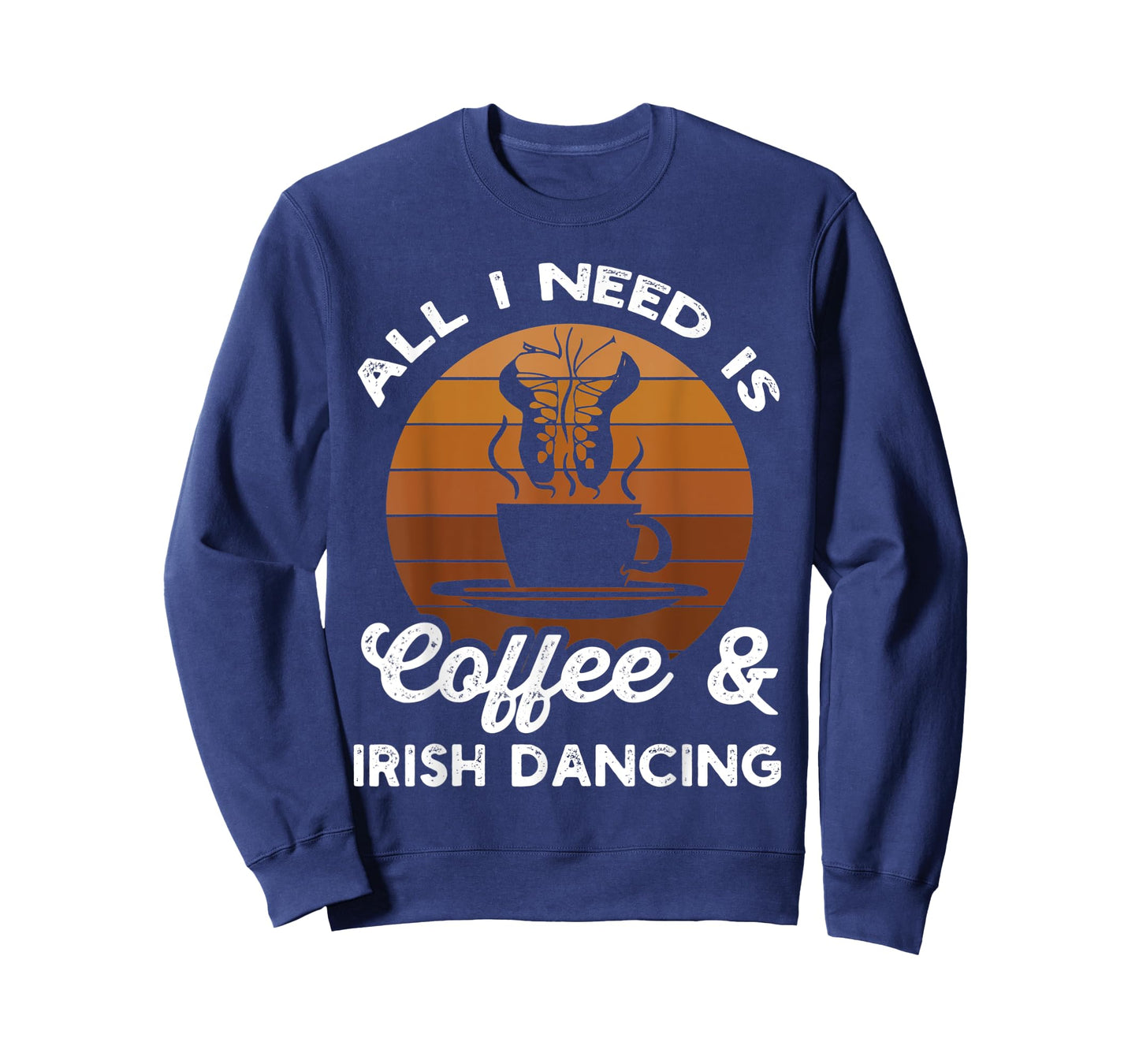 Irish Dance Ceili Instructor Stepdance Dancer Coffee Lover T-Shirt
