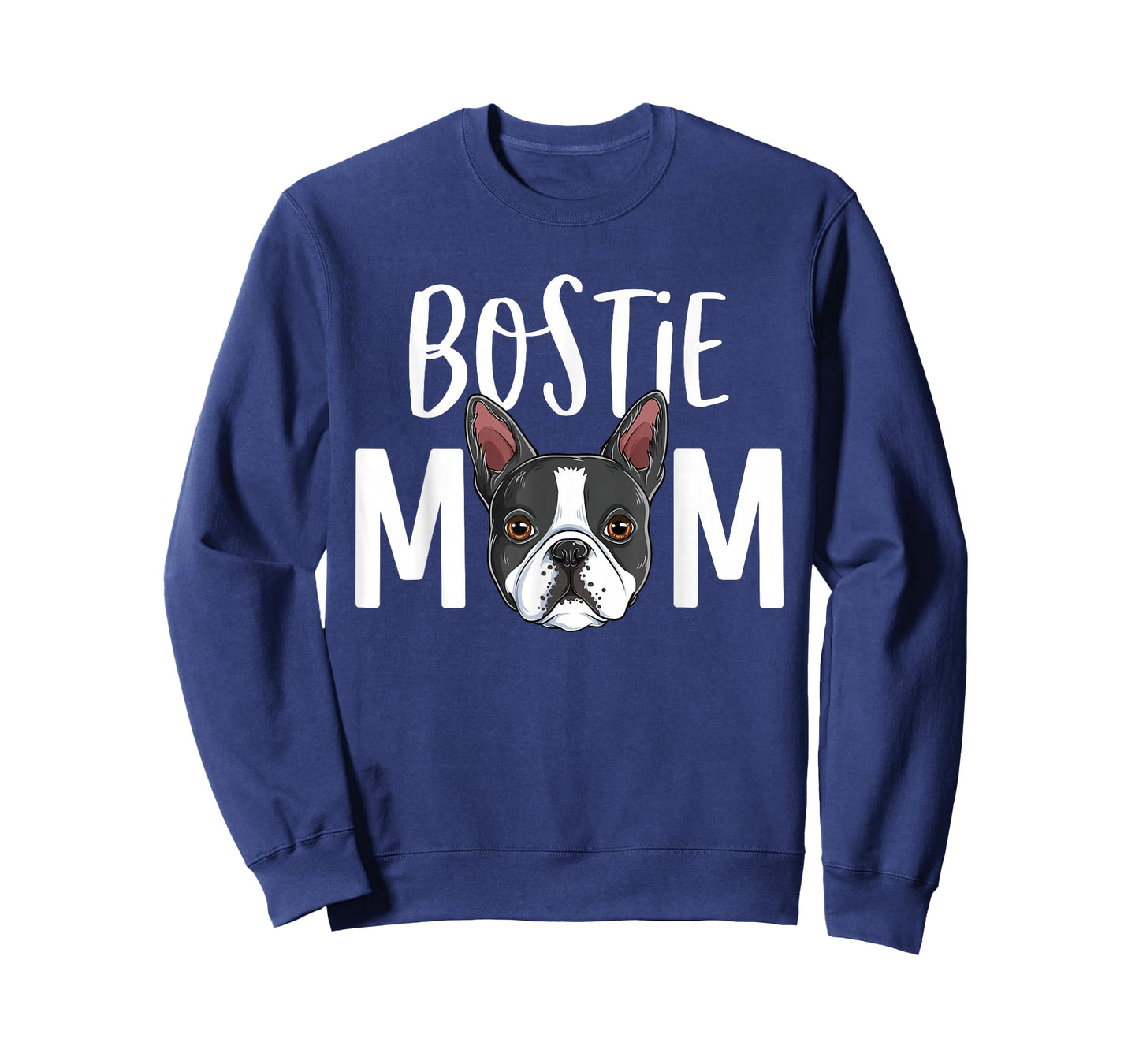 Funny Bostie Mom Boston Terrier Dog Mama Women T-Shirt