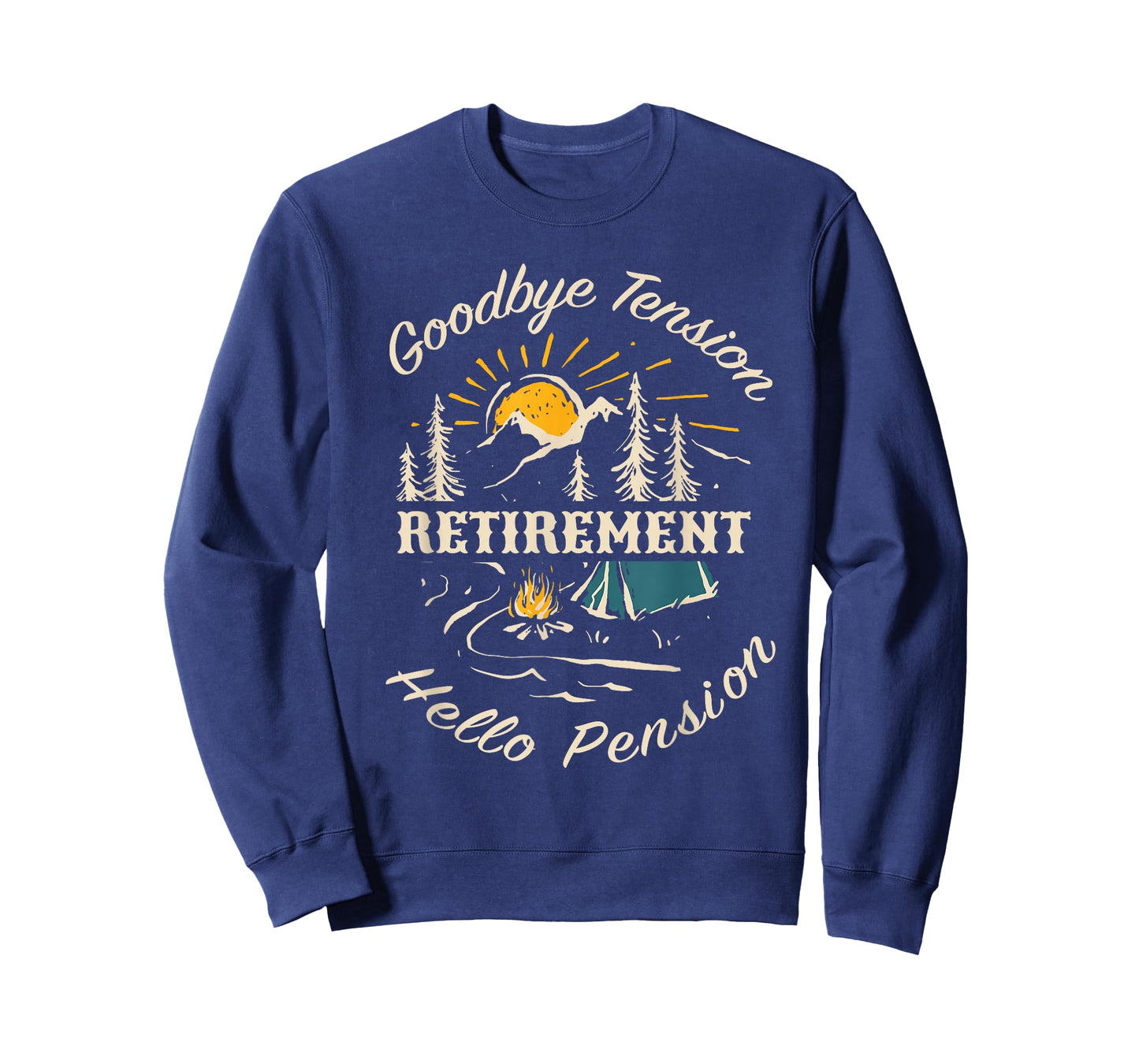Retirement Goodbye Tension Hello Pension T-Shirt