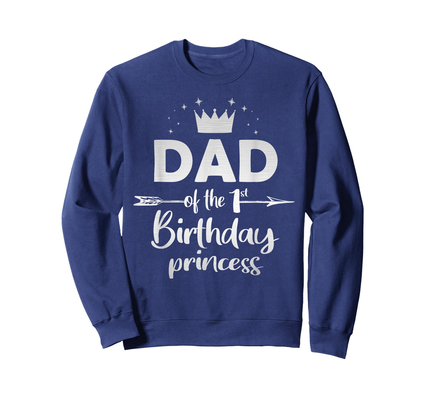 Dad Of The 1st Birthday Princess Girl 1 Years Old B-day T-Shirt
