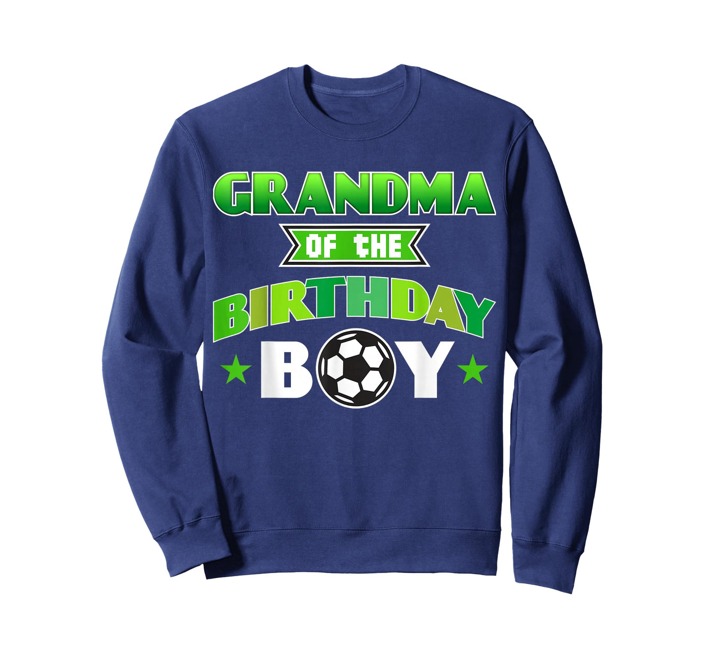 Grandma of The Birthday Boy Soccer Party Family Love T-Shirt