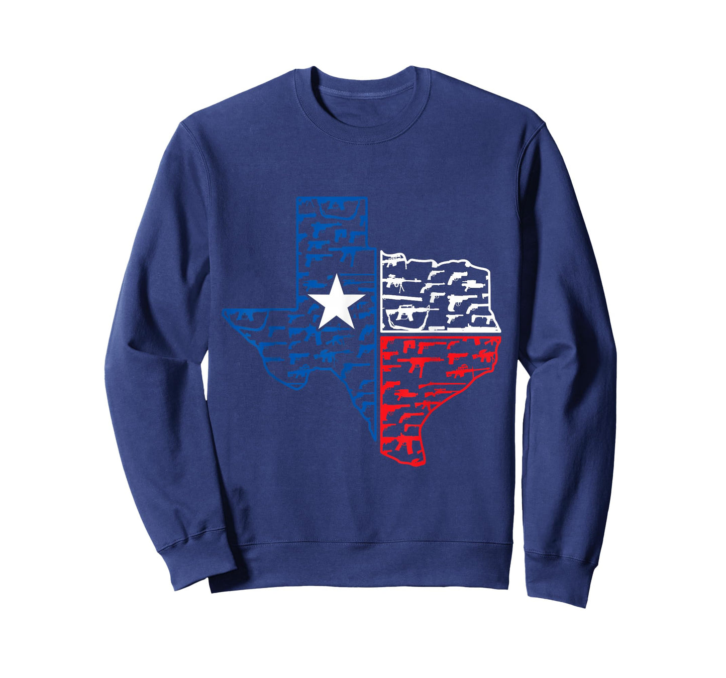 Weapons America Texan Flag Gift Texas T-Shirt