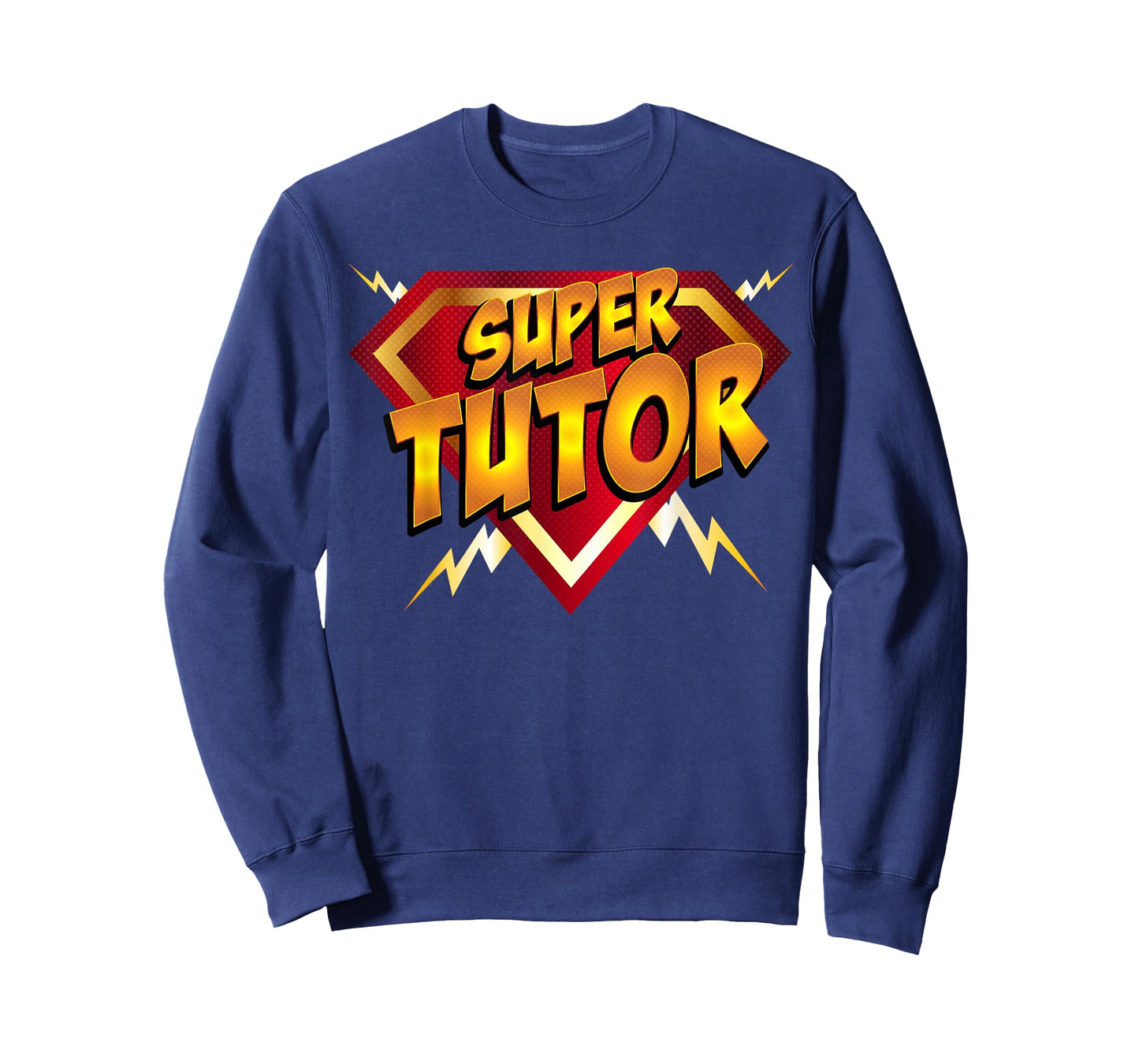 Super Tutor Superhero Instructor Lover's Comic Style T-Shirt