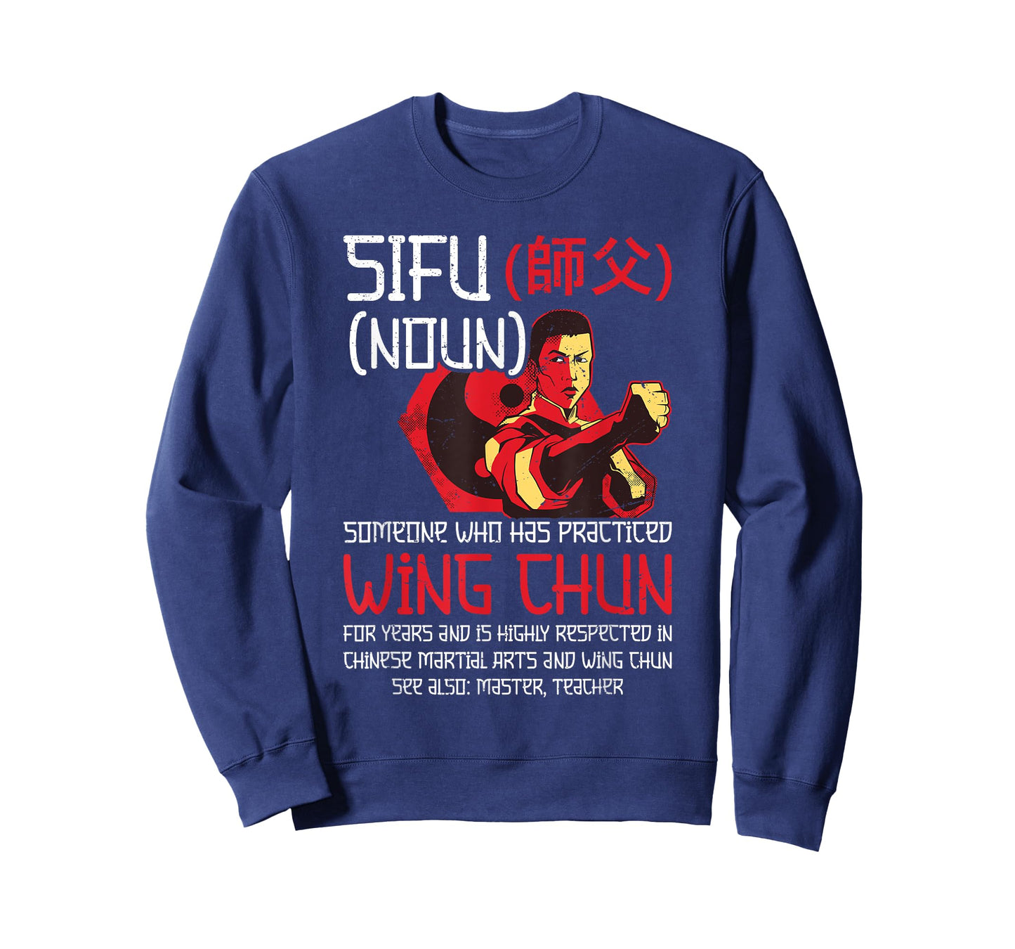 Wing Chun Costume Instructor Lesson Kung Fu Wing Chun T-Shirt
