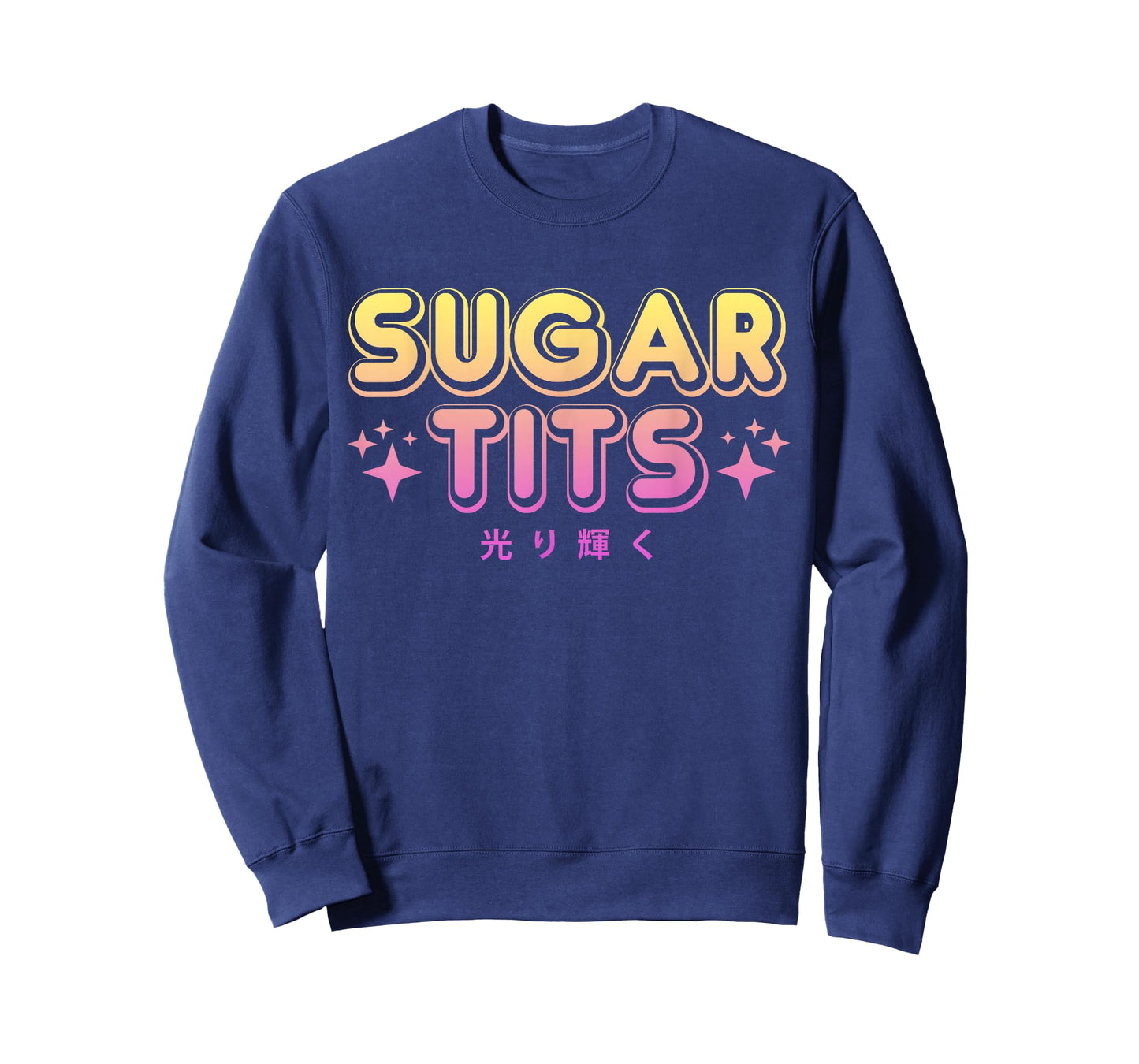Pastel Goth Kawaii T Shirt - Sugar Tits Sarcastic Gift T-Shirt