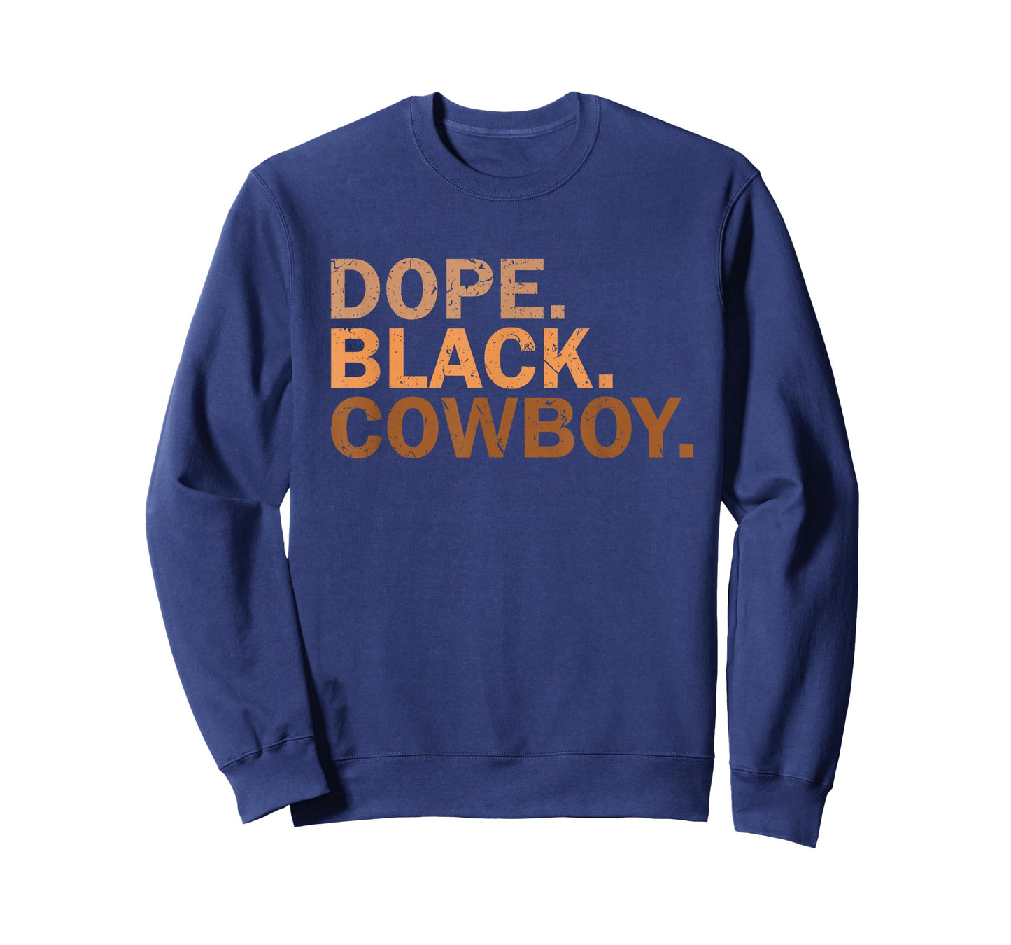 Dope Black Cowboy Melanin Black African Rodeo Cowboy T-Shirt