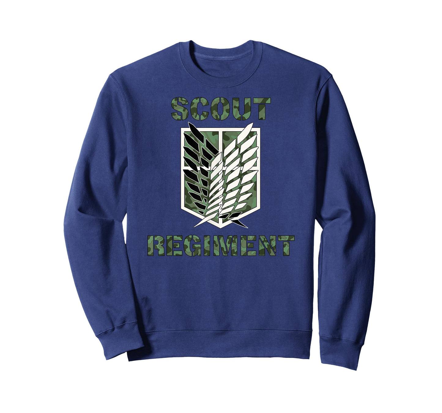 Attack on Titan Season 2 Scout Regiment Camo Print Anime T-Shirt