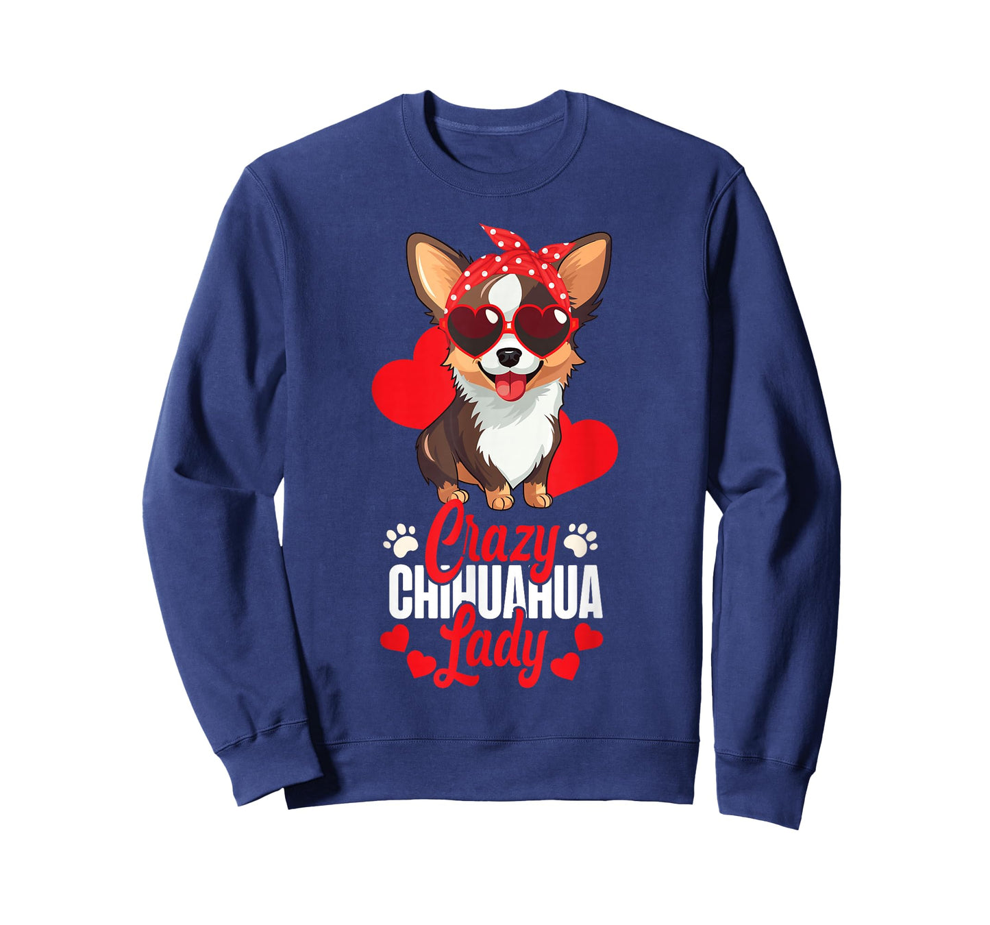 Chihuahua Chihuahueño Crazy Chihuahua Lady T-Shirt
