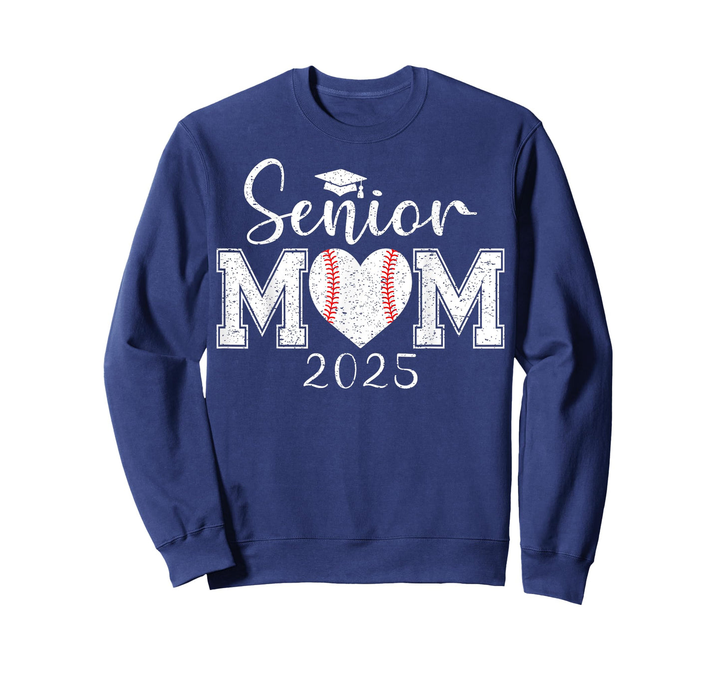 Senior Mom Baseball 2025 Class Of 2025 Graduation T-Shirt