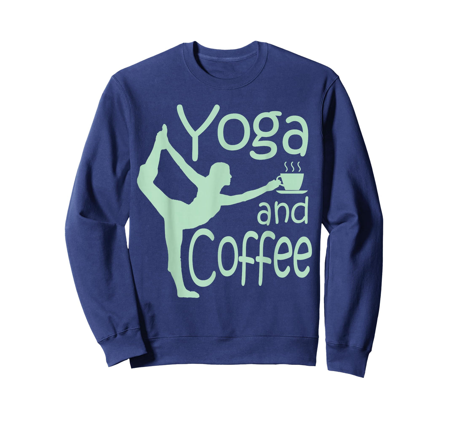 Yoga for Women with Sayings Yoga and Coffee T-Shirt