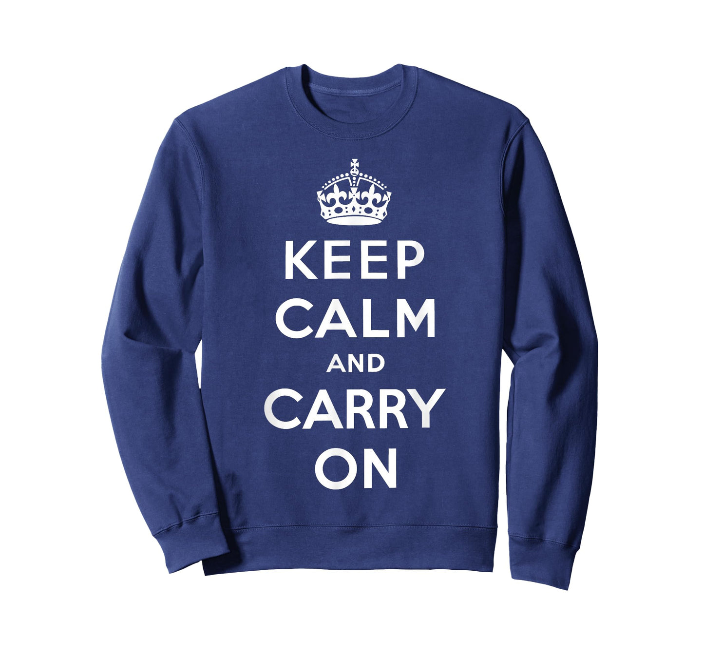 Keep Calm and Carry On Vintage Retro Poster Print T-Shirt