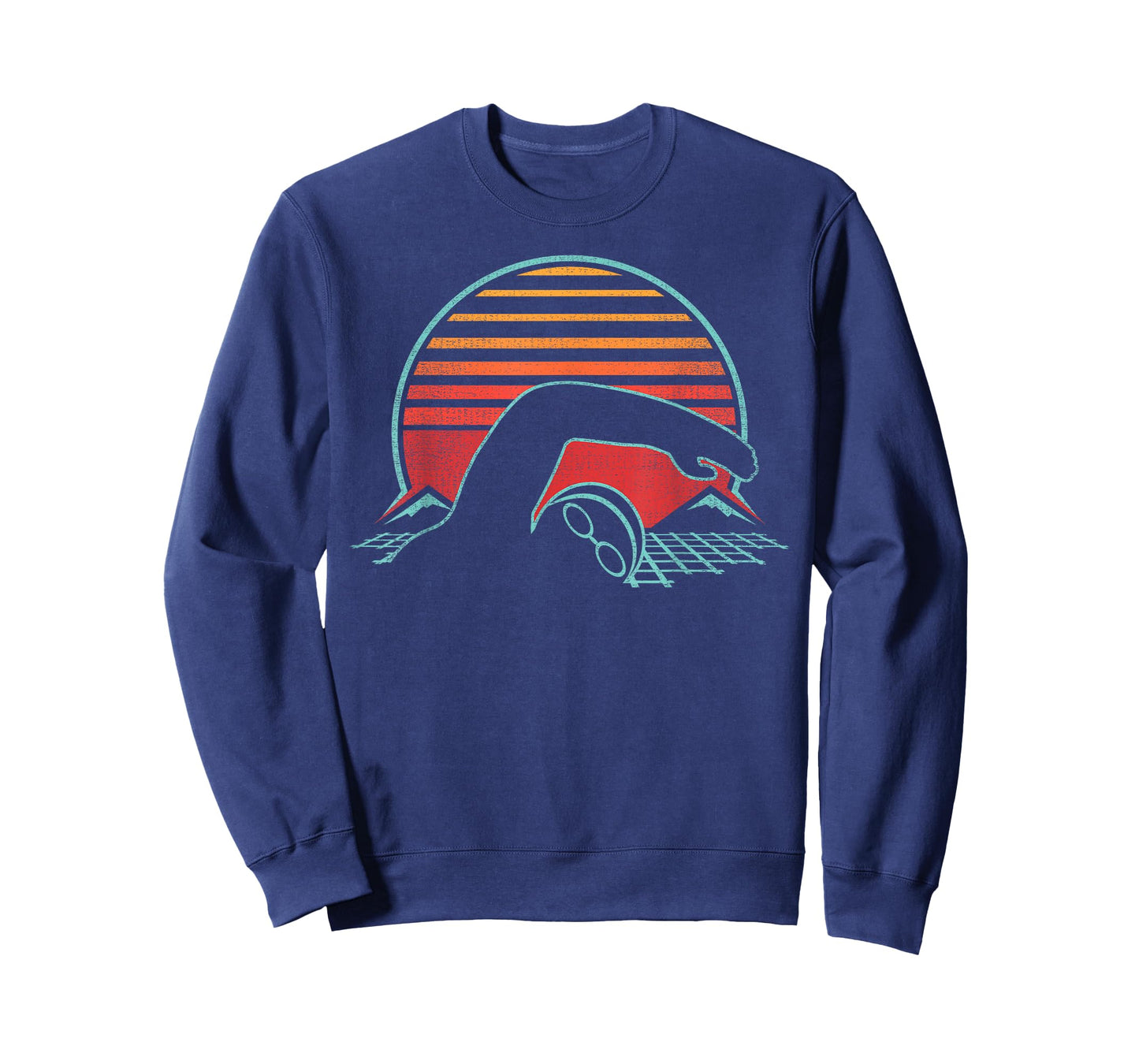 Swimming Retro Vintage 80s Style Swimmer Gift T-Shirt