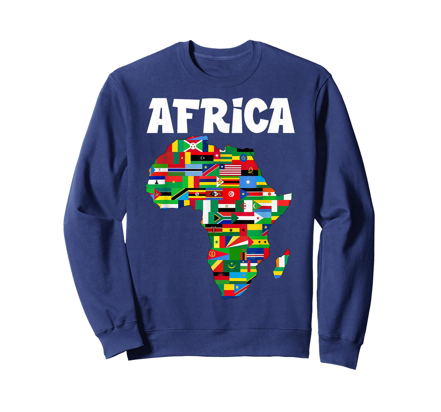 Africa T-Shirt Proud African Country Flags Continent Love T-Shirt