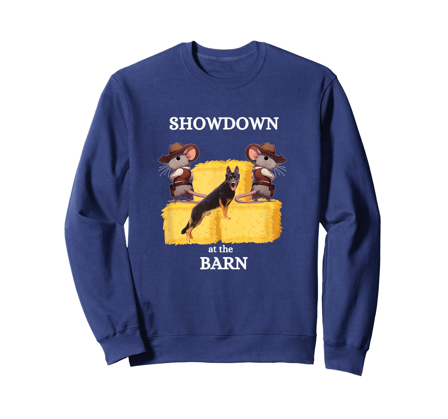 Fun Barn Hunt design - with a German Shepherd Dog T-Shirt