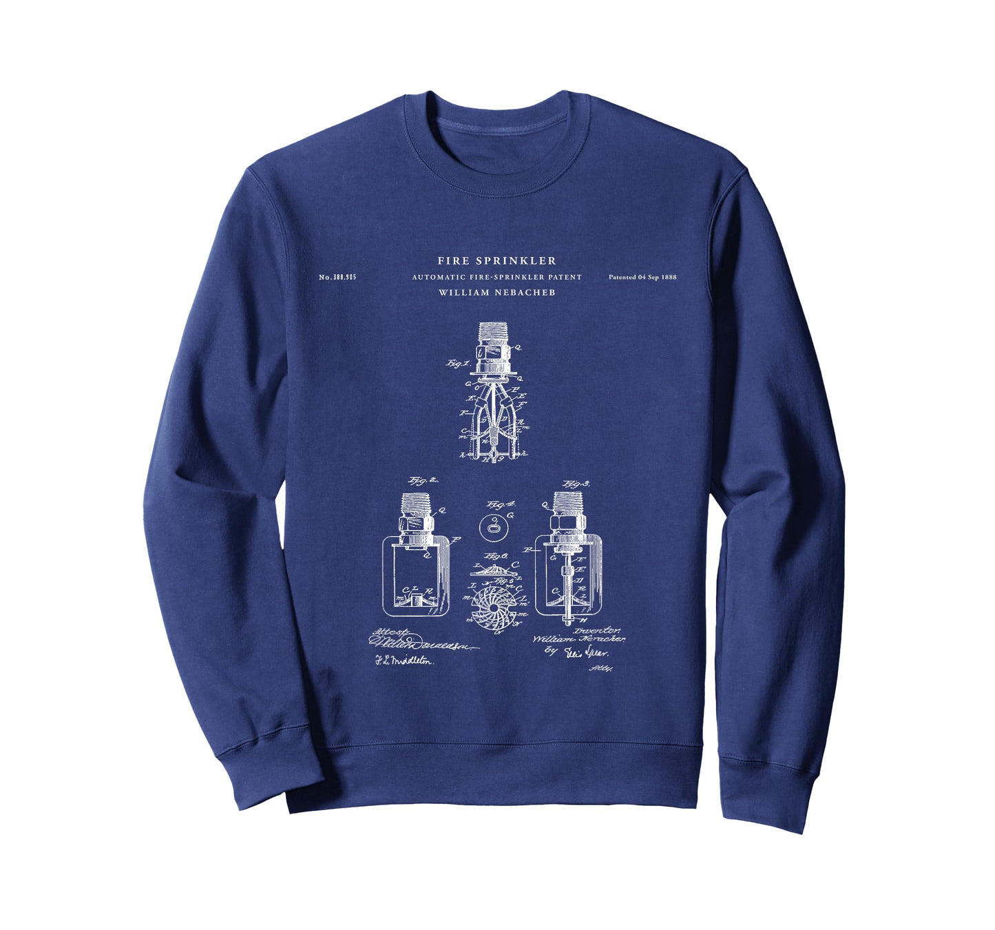 Fire Sprinkler Patent - City T-Shirt