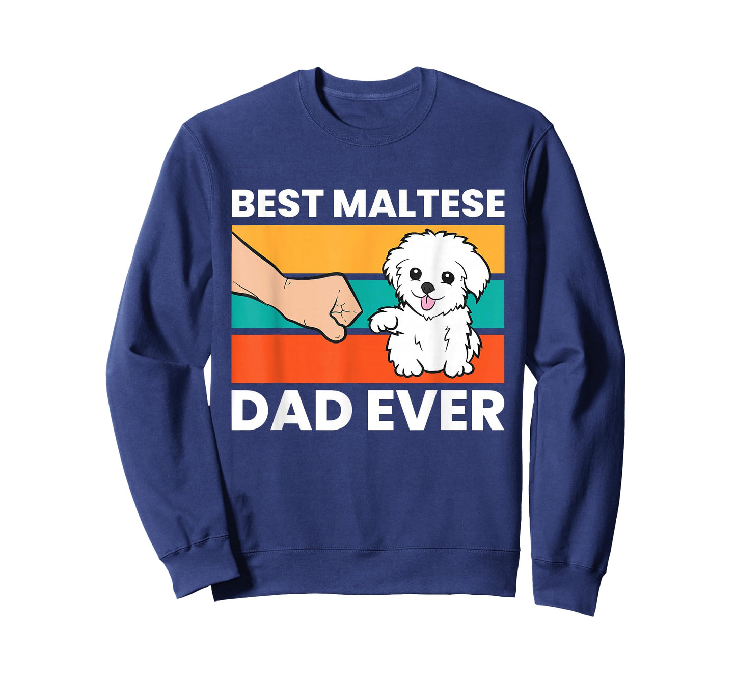 Maltese Dog Dad Best Maltese Dad Ever T-Shirt