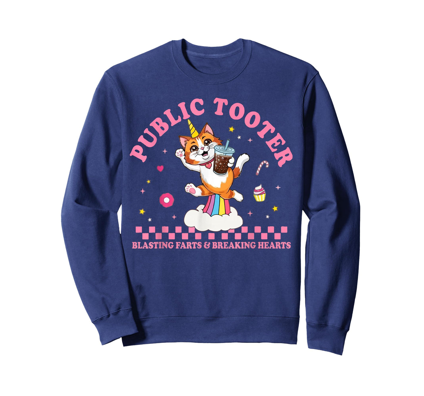 Public Tooter Funny Inappropriate Embarrassing Cat Meme T-Shirt