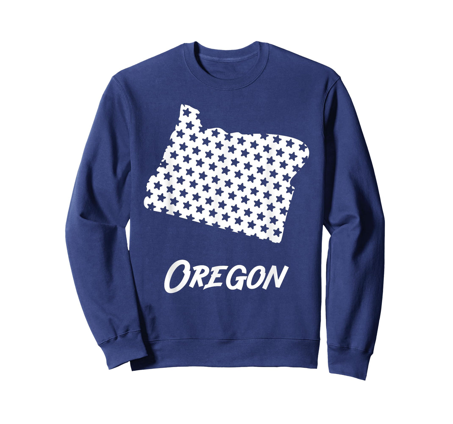 Oregon USA State Outline Stars Vintage Retro Design T-Shirt