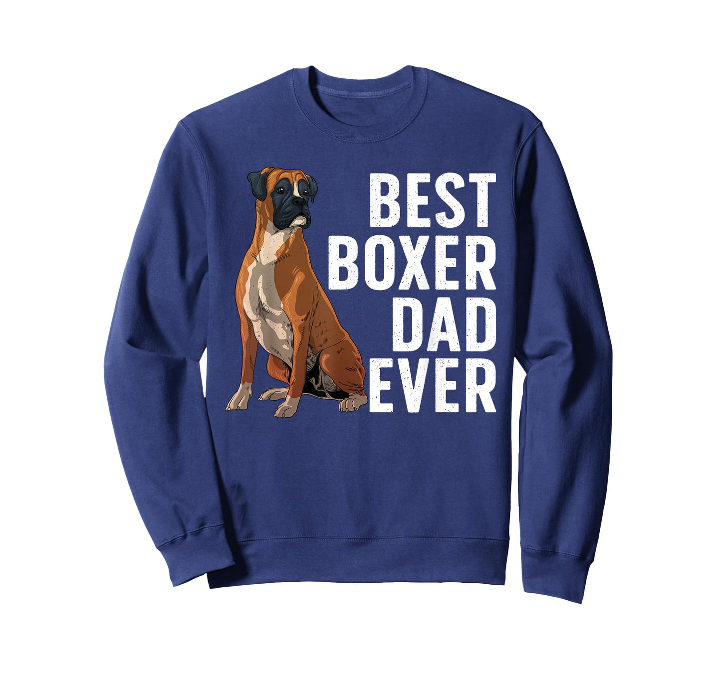 Best Boxer Dog Design For Men Dad Pet Animal Boxer Dog Lover T-Shirt