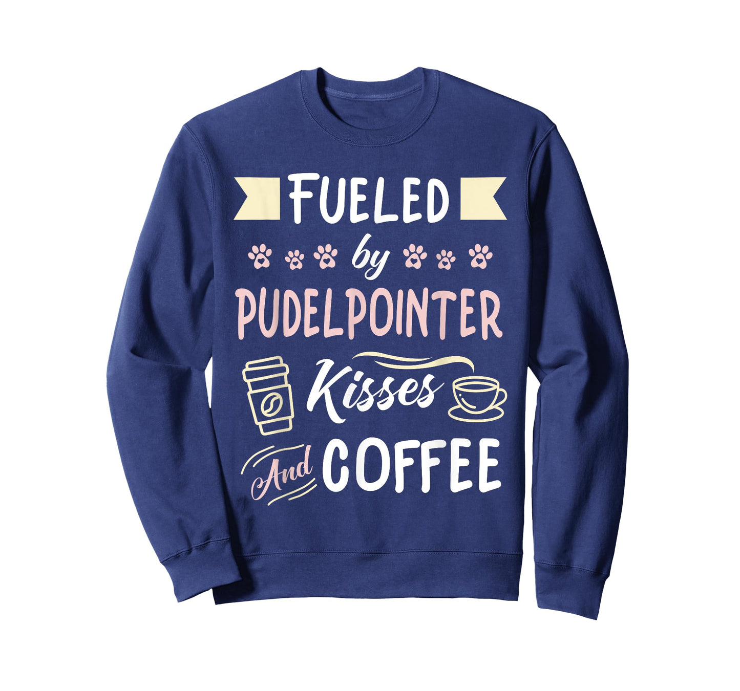 Hunting Dog Pudelpointer Mom Coffee Lover T-Shirt