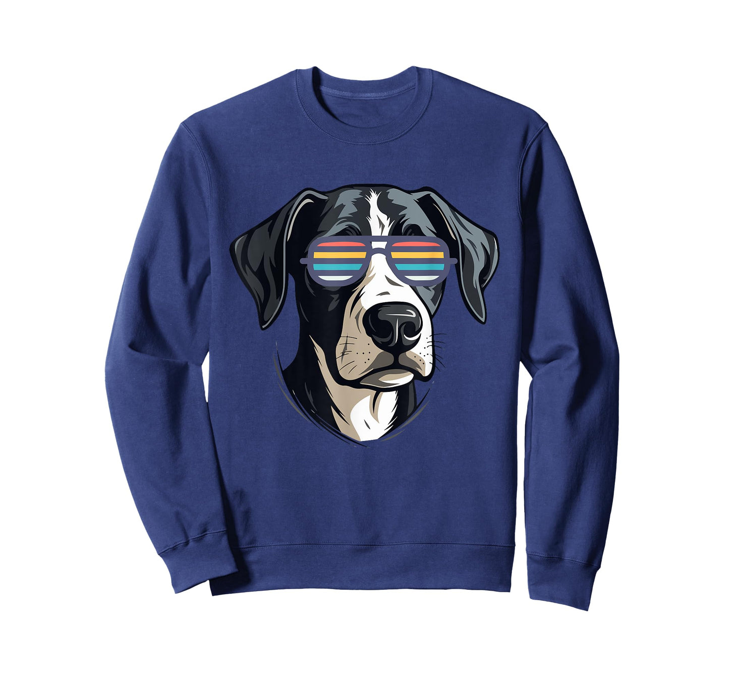 Gifts for Dog Lovers Graphic Tees Cool Dog with Sunglasses T-Shirt for Men Women Kids