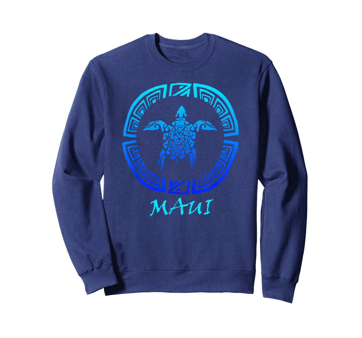 Maui Vintage Retro Tribal Sea Turtle Throwback T-Shirt