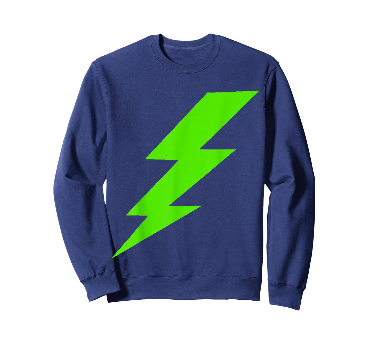 Lightning Bolt Bright Green Silhouette T-Shirt