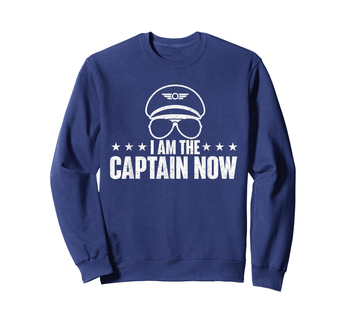 I Am The Captain Now - Airplane Aircraft Lover Airline Pilot T-Shirt