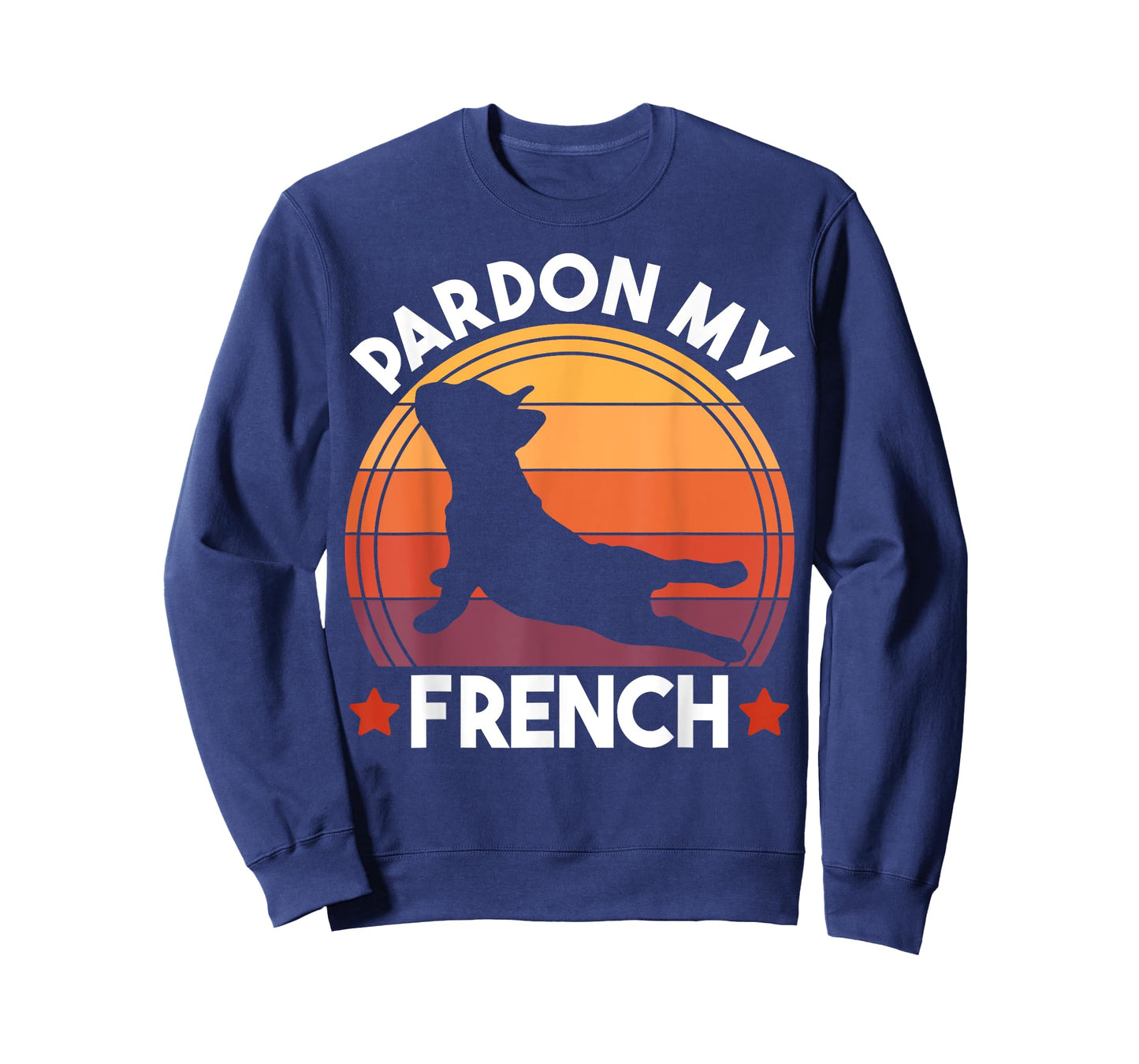 Pardon My French Bulldog Funny Dog Pun Frenchie Dog Lover T-Shirt