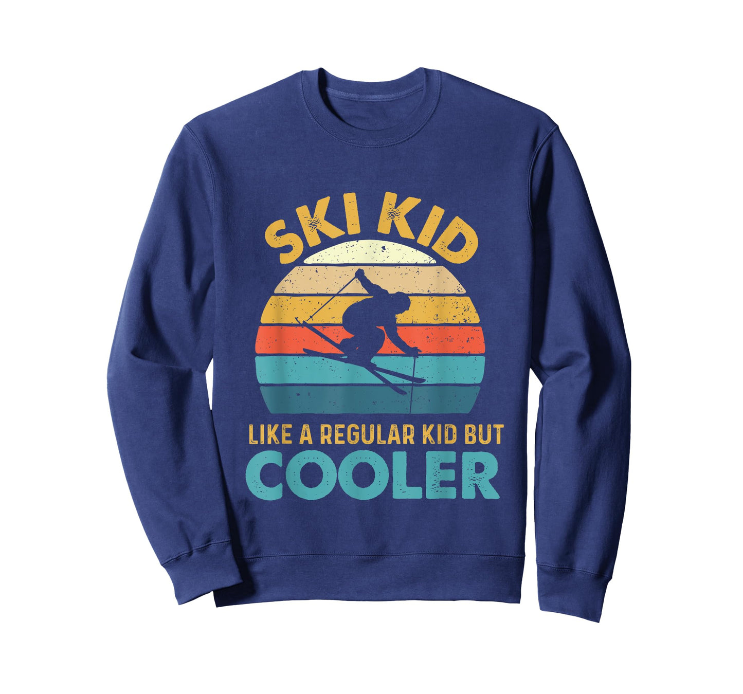 Ski Kid Like A Regular Kid But Cooler - Skiing Lover Skier T-Shirt