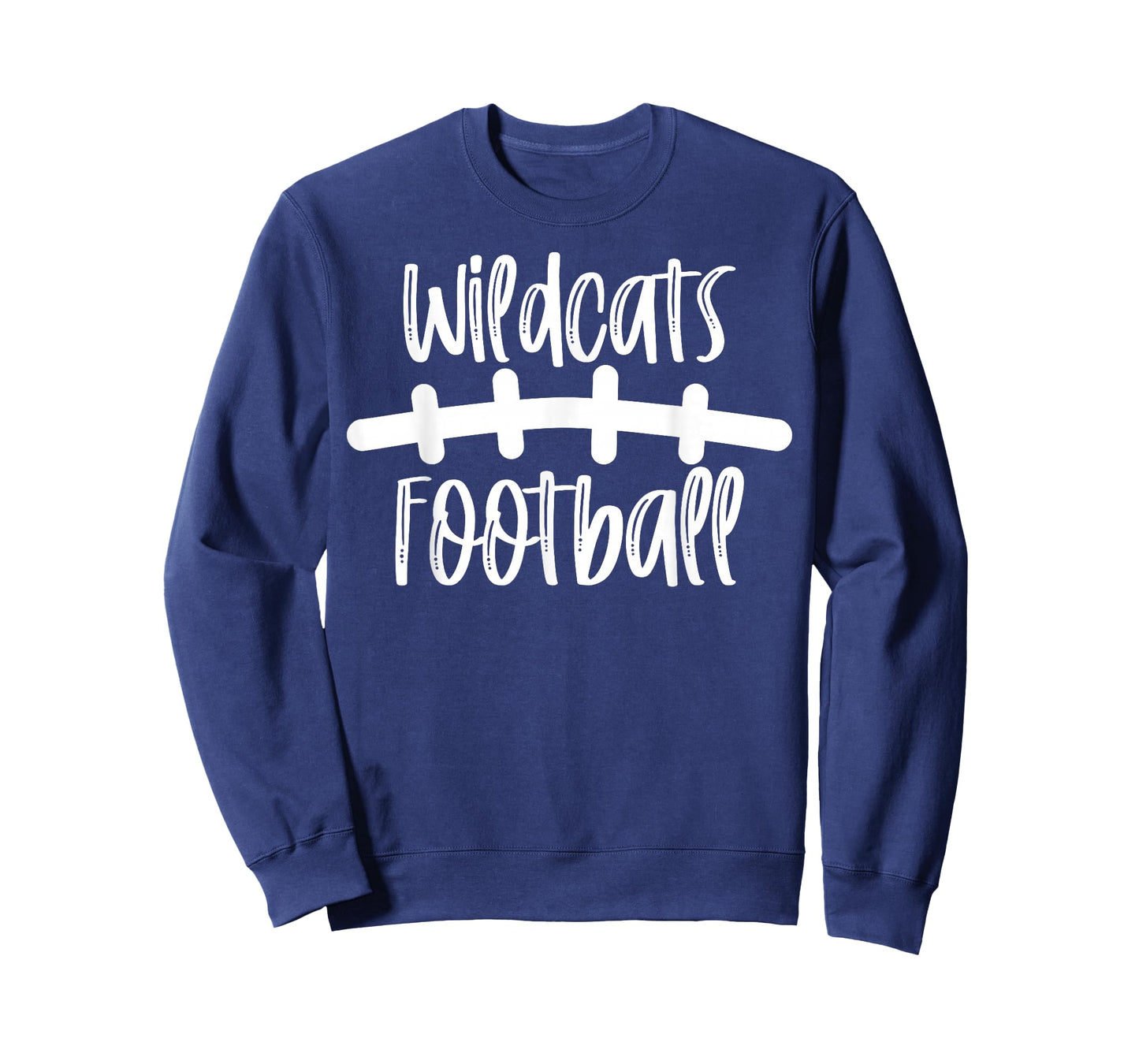 Wildcats Football School Spirit Team Mascot Game Night T-Shirt
