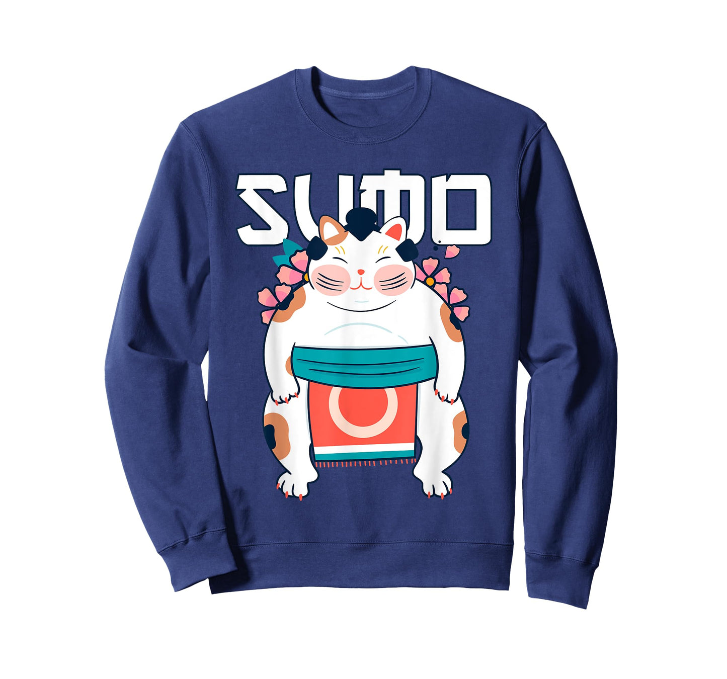 Japanese Neo Traditional Art Shirt Neko Sumo Cat T-Shirt