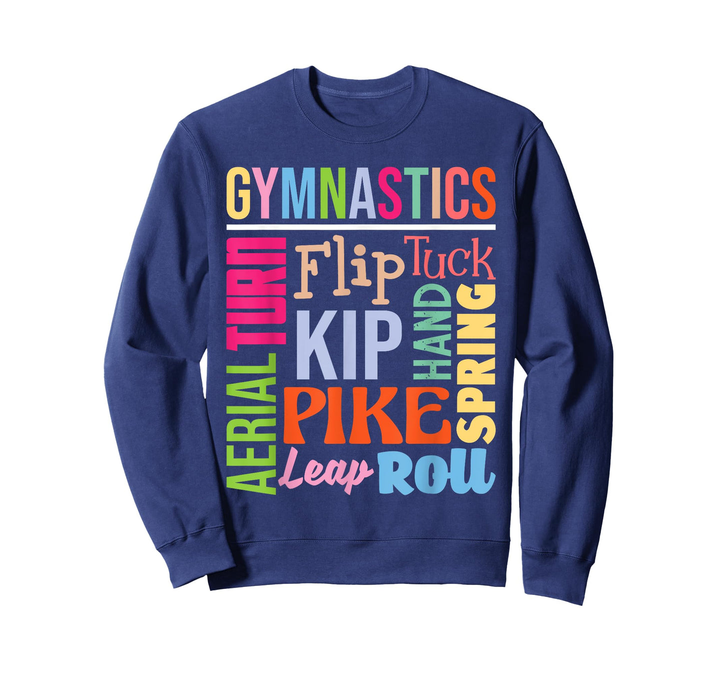 Gymnastics - Handspring Leap Tuck Gymnast Athlete Acrobatics T-Shirt