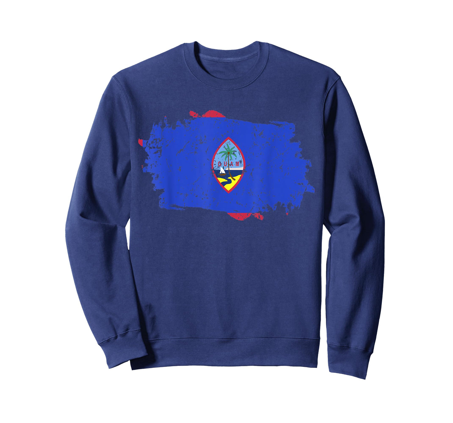 Guam Flag Design Grunge Country Flag Guam T-Shirt