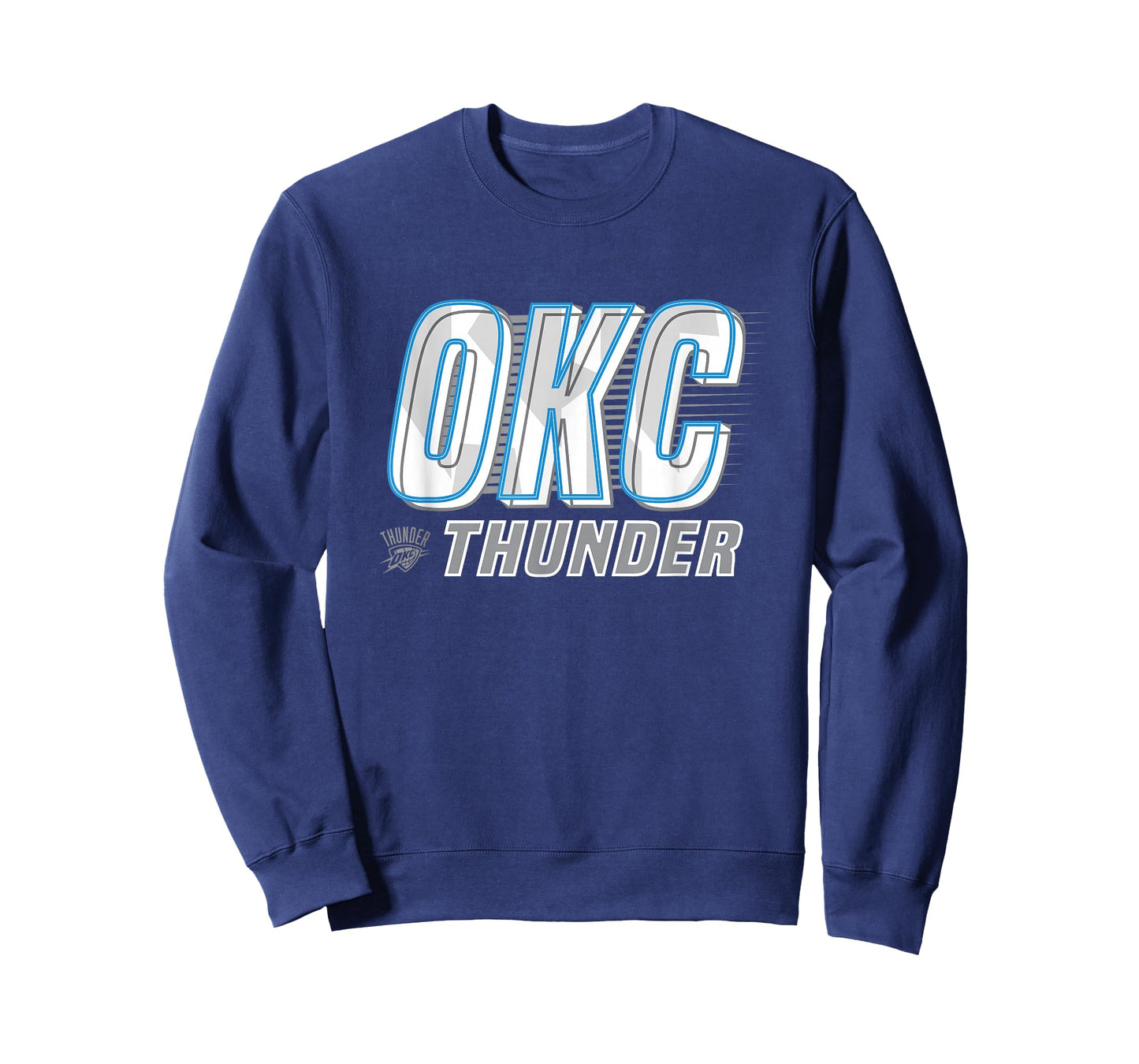 NBA Oklahoma City Thunder Type Stack Logo T-Shirt