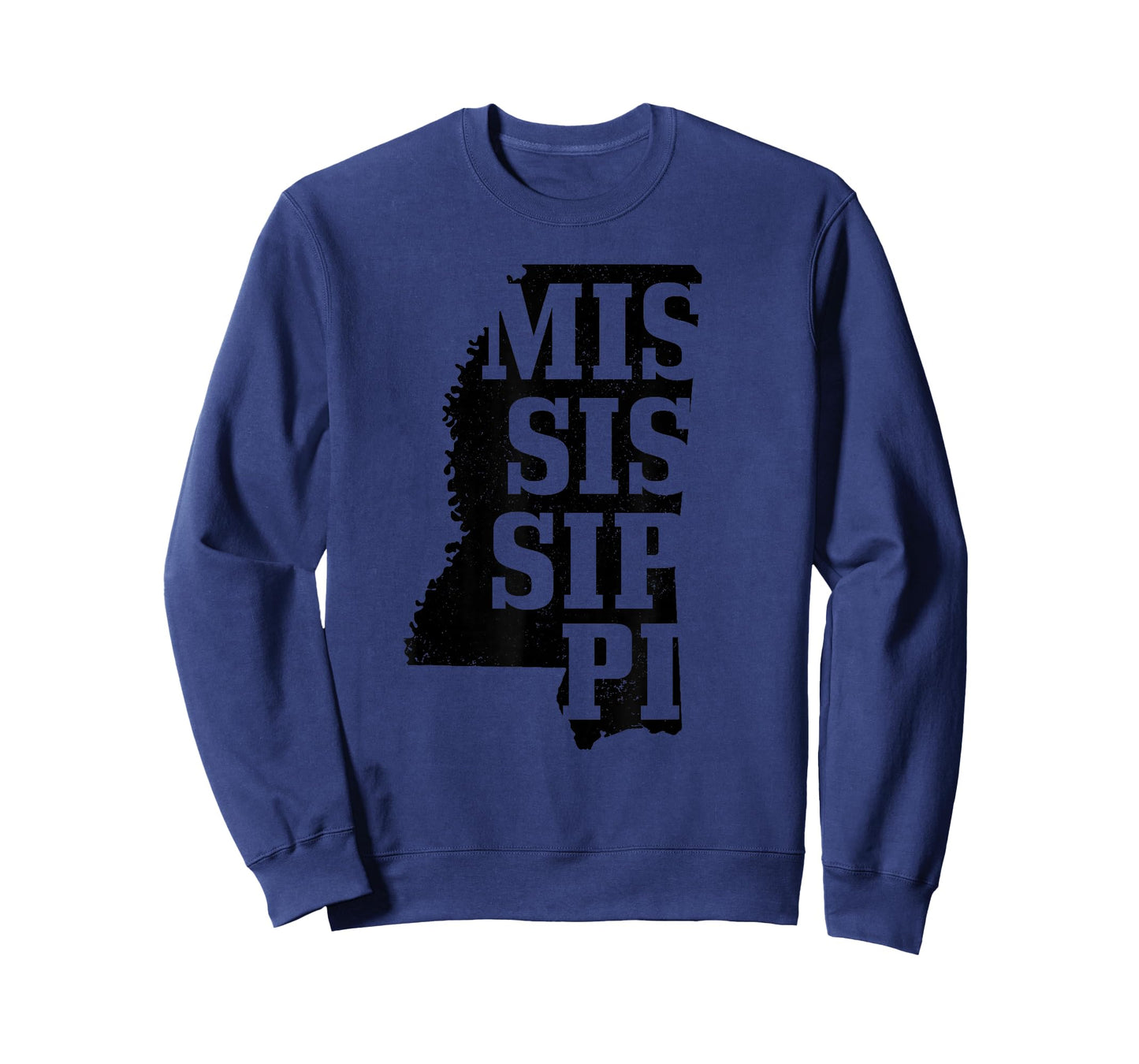 Mississippi Vintage State Map Pride T-Shirt