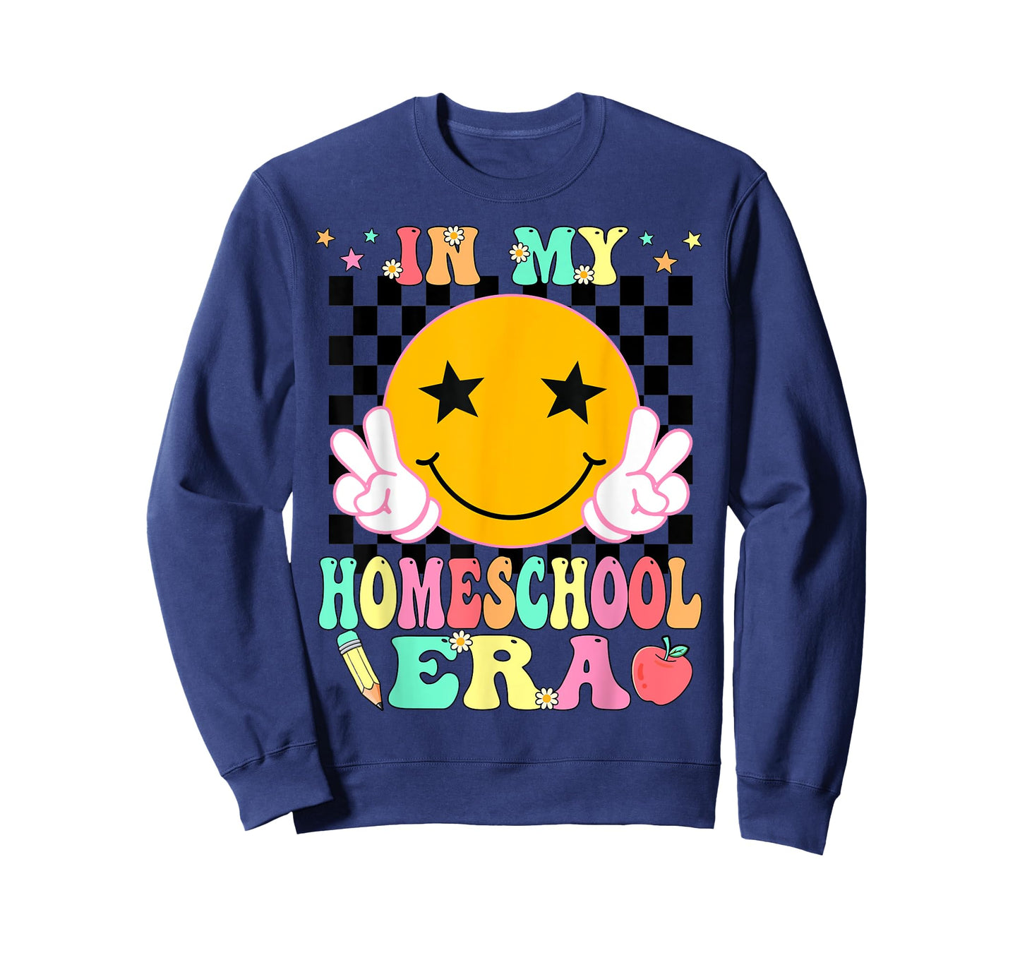 In My Homeschool Era Teacher Back to School Student Kids T-Shirt